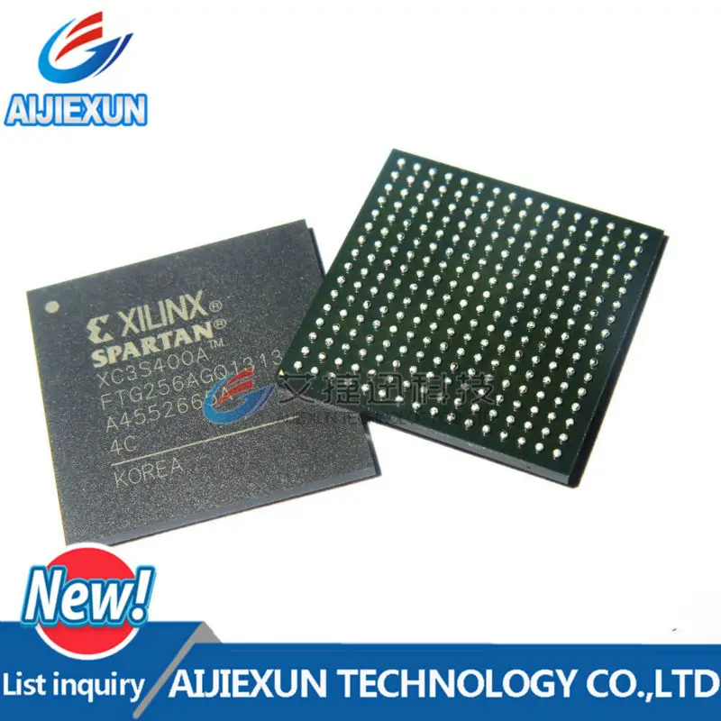 1Pcs XC3S400A-4FTG256C XC3S400A XC3S400AFTG256 BGA FPGA Spartan-3A Family 400K Gates 8064 Cells 667MHz 90nm  New and original