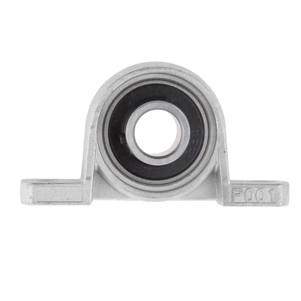 10 pezzi in lega di zinco diametro 8mm 10mm 12mm 15mm 17mm 20mm foro cuscinetto a sfere cuscino montato supporto Kp08 Kp000 Kp001