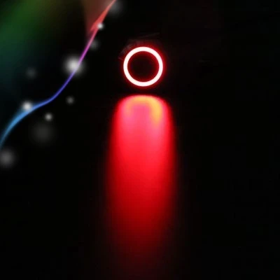 3V 5V 12V 24V 48V 220V LED Locking 16mm Waterproof Oxidation Black Metal Push Button Switch maintained Latching push button - Image 3