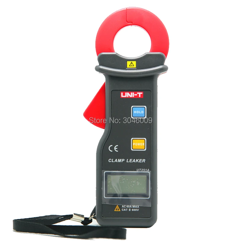 UNI-T UT251A high precision clamp leakage current meter 60A leakage ammeter data storage RS-232 transmission automatic shutdown