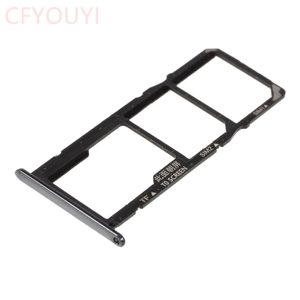 For Huawei Y6 2018 Dual SIM Card + Micro SD Card Tray Holders Repair Part image 3