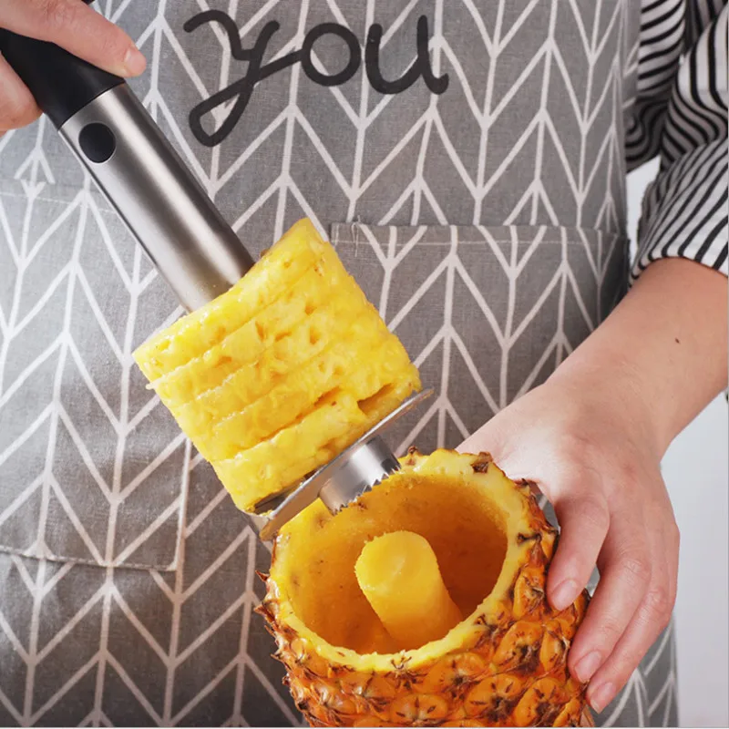 Stainless Steel blade 360 Corer Ring Blades Magic Trio Peeler Pineapple Peeler  Pineapple Cutter Pineapple Slicer ananas cutter