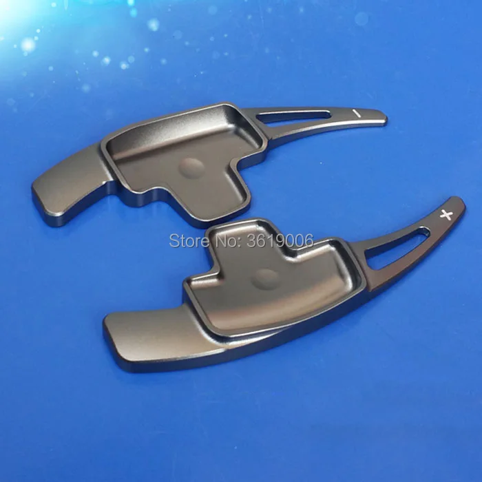 2pcs Aluminum Steering Wheel Shift Paddle Shifter Extension For Benz A B E GLK SLK M GL Class 13-15