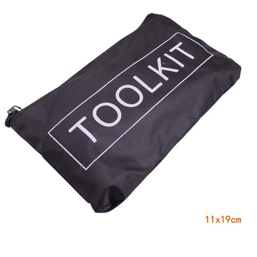 Mini Tool Kit Bag Oxford Cloth Tool Bag Storage Instrument Case 19*11cm Universal Size Convenient Hand Tool Bag Pocket