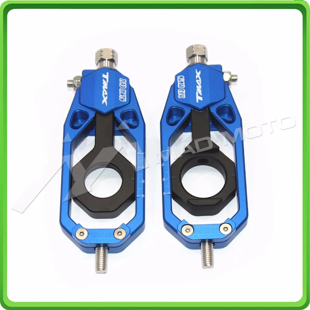 

Aluminum motorcycle Chain Tensioner Adjuster fit for YAMAHA T MAX 530 TMAX 530 T-MAX 530 2012 2013 2014 2015 2016 Blue & Black
