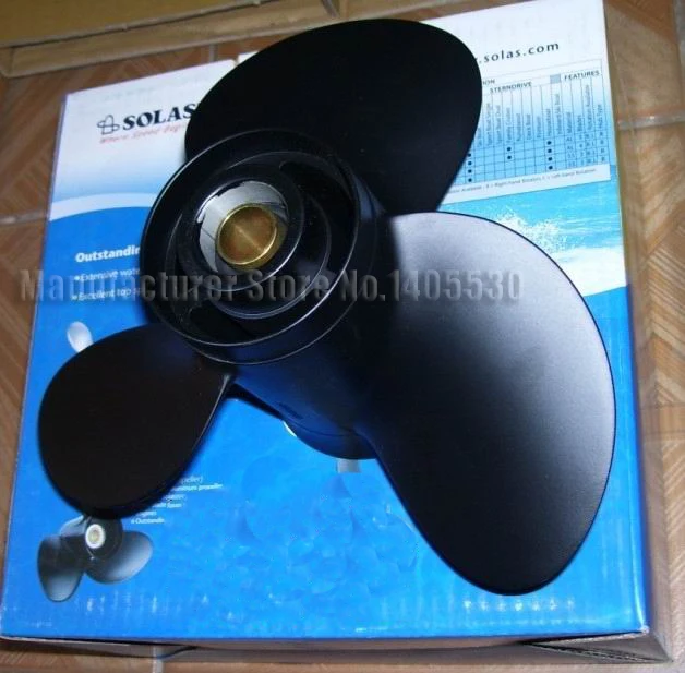 Quality Outboard Propeller  For Suzuki  2 stroke20-30hp  outboard motor parts propeller Model No.10-1/4*12 (10.3)