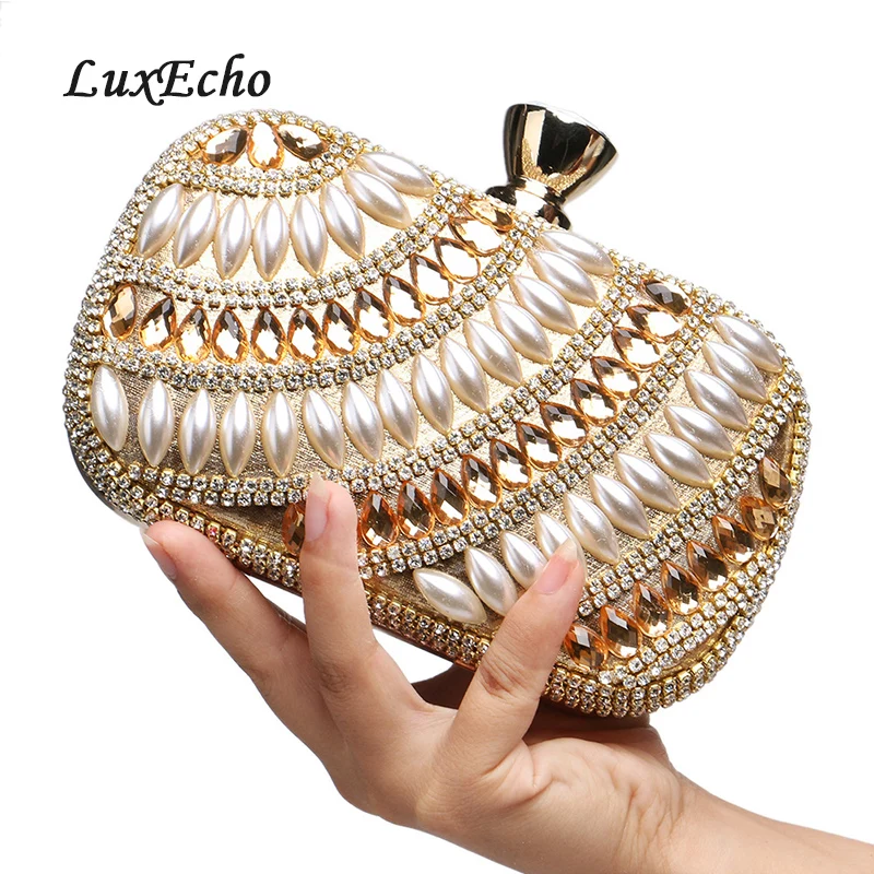 

Fashion Girl Party/Wedding purse Woman's Fashion Evening Bags Beaded Day Clutches Fashion clutch bags small Pearl Purse