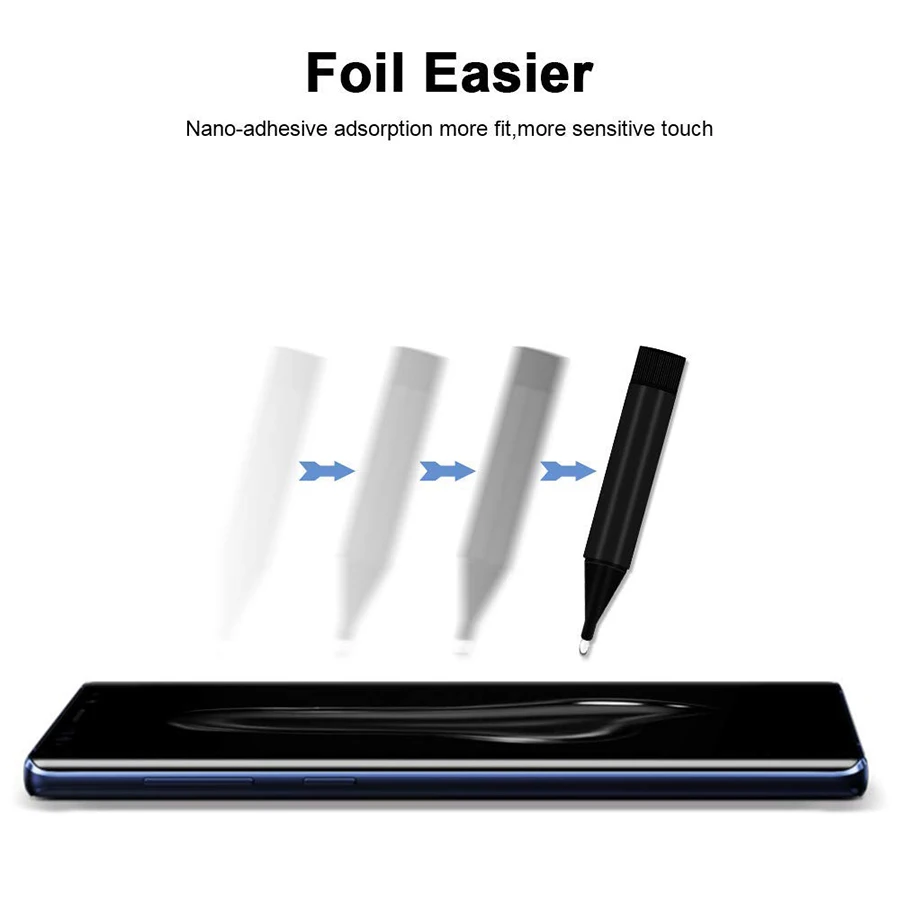 Full Glue UV Screen Protector For Samsung note 20 Ultra S21 Ultra S10 S20 Plus HW P30Pro Mate 30 pro Mate 40 Pro P40 Pro P50 Pro