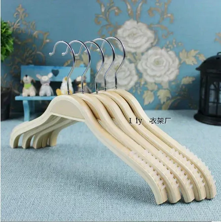 Free Shipping 10Pcs/Lot High Quality Chid/men/women Wooden Hanger Clothes Hangers Slip-resistant Rack for clothing store/shop