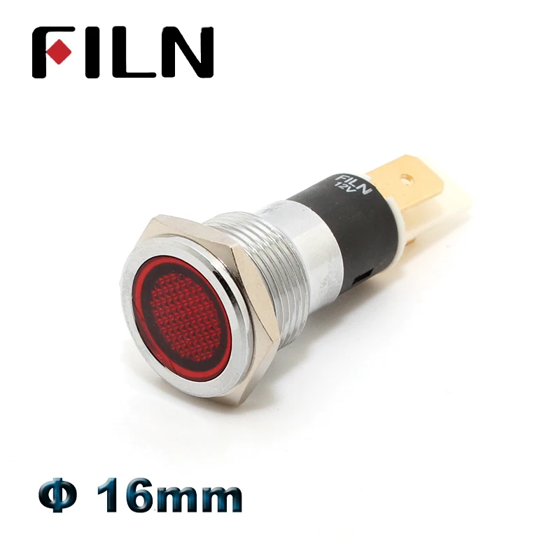 CESFONJER Lot De 5 Lampes LED Témoin Rouge 12V 6mm - Indicateurs Avertissement Tableau De Bord Universel Voiture Bateau Camion