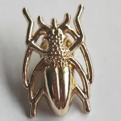 2024 new crawling beetle insect brooch charm jewelry wholesale