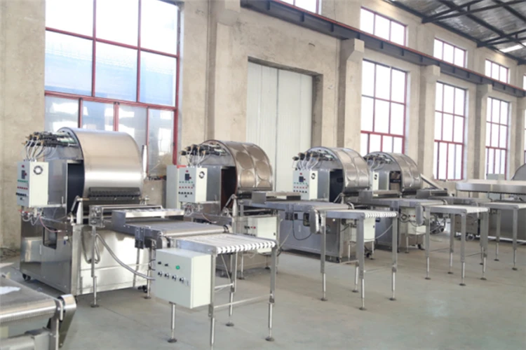 4500PCS per hour automatic chapatti making machine/spring roll pressing machine