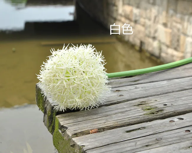 Lojas de fábrica] round scallions simulação flor flores artificiais simulação fabricantes abriu com casa de casamento