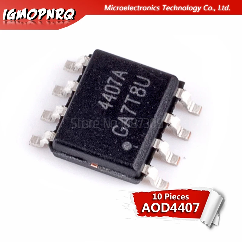 10PCS AO4406 AO4407 AO4407A AO4409 AO4423 AO4433 AO4435 AO4441 AO4354 AO4456  AO4466 AO4447A SOP8 SOP MOS FET transistor