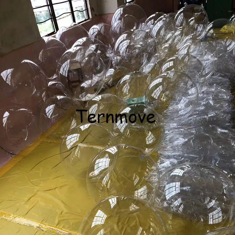 inflatable clear beach ball advertising pvc material transparent giant water toy ball inflatable hanging decoration balloon