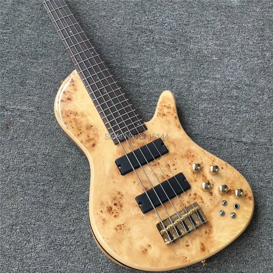 5 string bass butterfly product, made by hand. Can be in accordance with the requirements, the factory wholesale