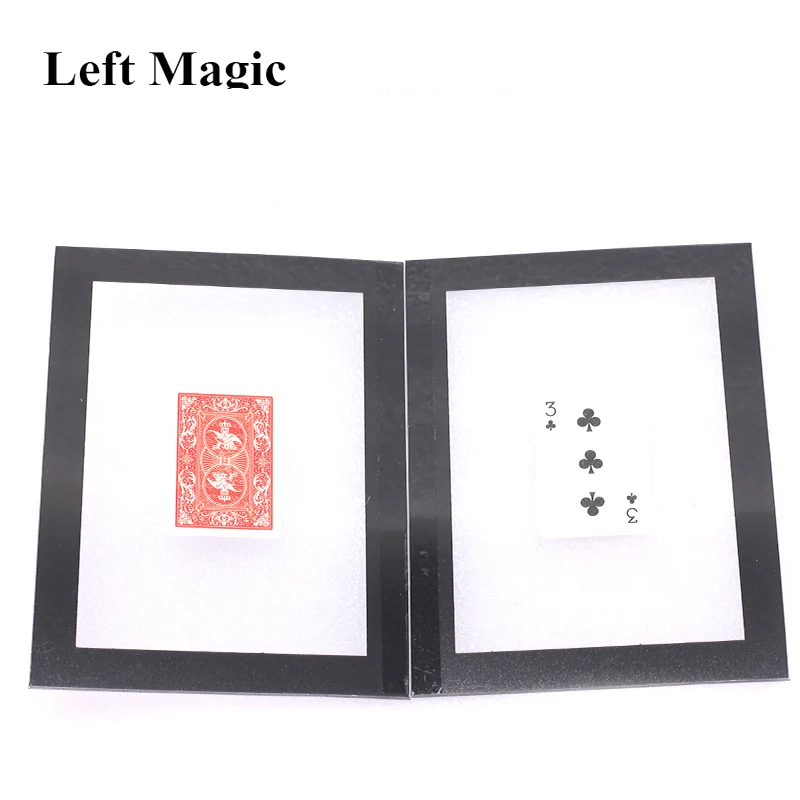 Card Changing Frame - Magic Tricks Card Frame Point Change Close Up Magic Gimmick Illusion Comedy Classic Toys