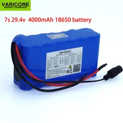 Akumulator litowo-jonowy 24V 4Ah 7 s2p 18650 o dużej mocy 29.4v 4000mAh akumulator litowo-jonowy