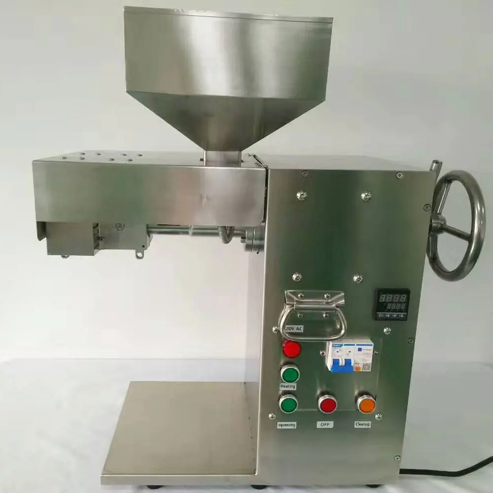 30KG/H Fully Automatic elektrische oil press Small Industrial Commercial extraer aceite de marihuna SMART oil press machine