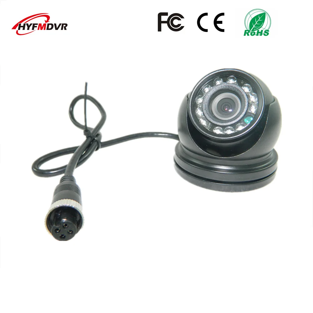 

Factory direct selling 1 inch metal monitor head black shell CMOS / SONY 600TVL ship camera AHD1080P Full HD