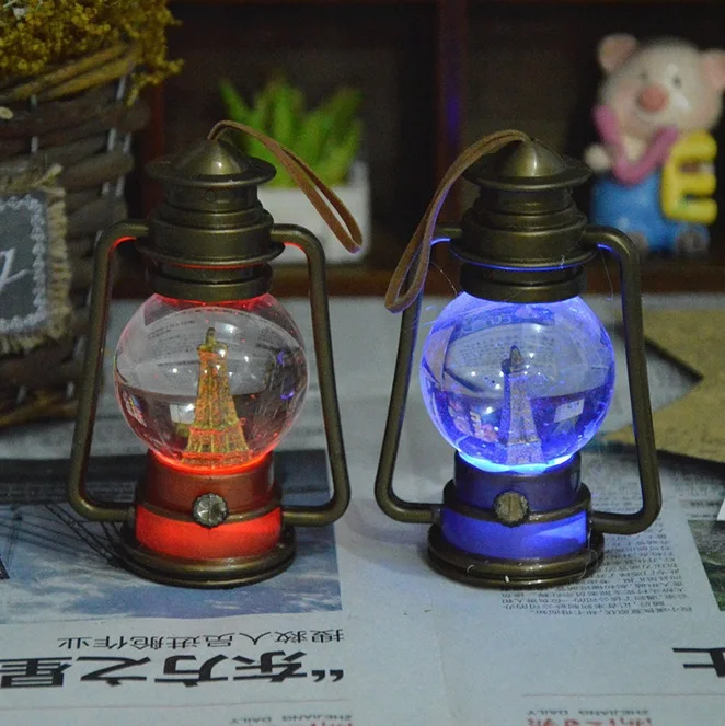 Lanterns crystal ball Decoration flash lamp handicrafts creative home student gifts Yiwu Small Commodities