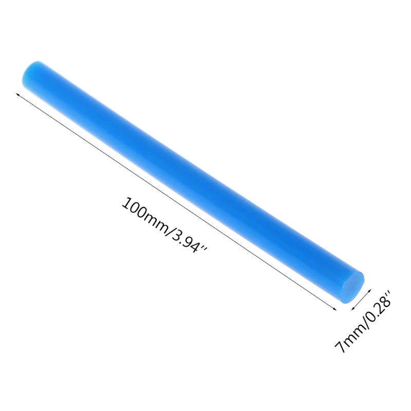 14pcs Hot Melt Mix Color 7mm Viscosity For DIY Craft Toy Repair Tools 4XFD