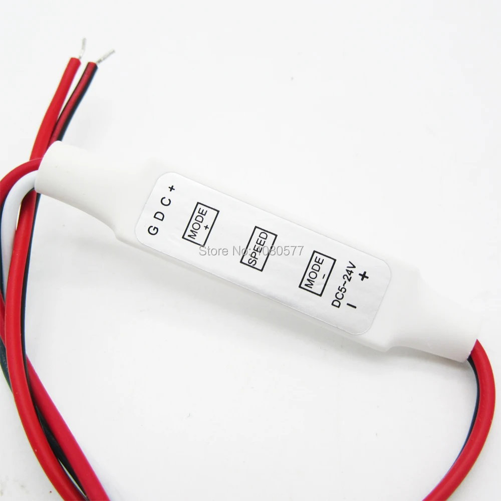 1pcs-4pcs Mini 3Key Dream Color LED Controller DC 5V 12V 24V RGB Controler For WS2811 WS2812 WS2812B Full Color LED Strip Ribbon