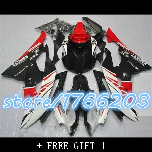 

Hot Sales For YZF-600 R6 2008-2014 Fairing YZF-R6 YZFR6 Red Black White Sport Bike Motorcycle Fairing Ning