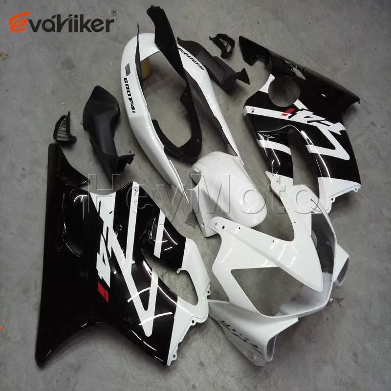 

ABS motor fairing for CBR600F4i 2004 2005 2006 2007 white black CBR 600 F4i 04 05 06 07 motorcycle panels Injection mold