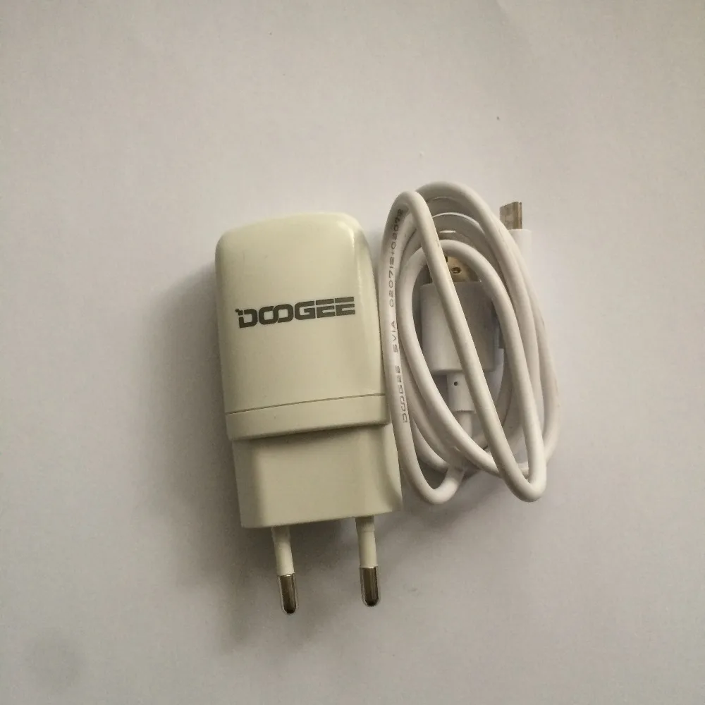 Travel Charger + USB Cable USB Line For Doogee Turbo Mini F1 MTK6732 Quad Core 4.5 Inch  960x540 Free Shipping