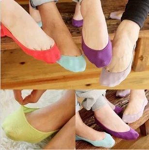 summer comfortable cotton bamboo fiber girl women\'s socks ankle low female invisible  color girl boy hosier 1pair=2pcs WS41