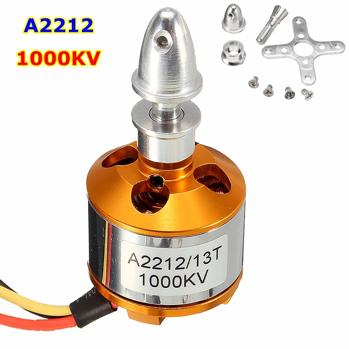 1000Kv A2212 Brushless Drone Outrunner Motor For Aircraft Helicopter Quadcopter