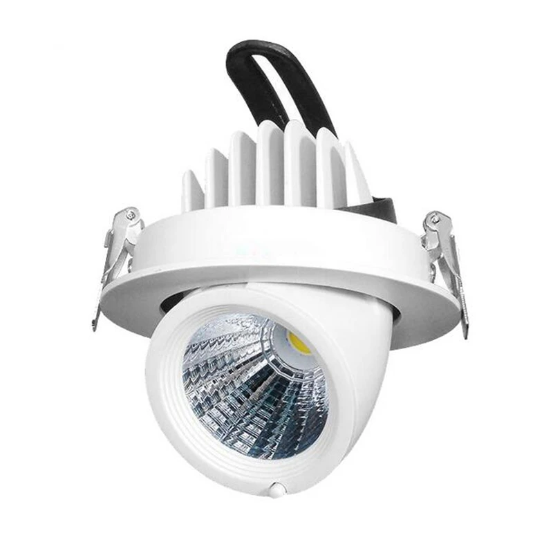 LED Trunk Downlight COB Ceiling 10w  15W AC85-265V Adjustable recessed led Indoor Spot Light cob led downlight