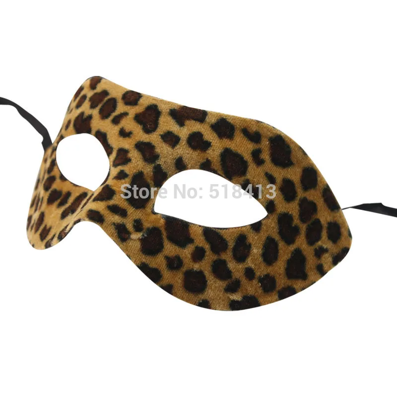 Hallowmas Party Leopard Mask Interest Mask Wild Costumes Dance Props Animal Cartoon 2021