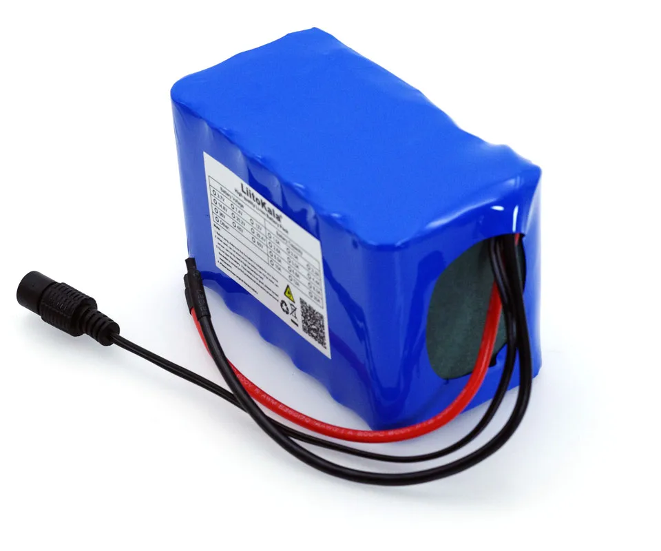 LiitoKala 24V 6Ah 6S3P 18650 Battery li-ion battery 25.2v BMS 6000mah electric bicycle moped /electric/battery pack +1A Charger