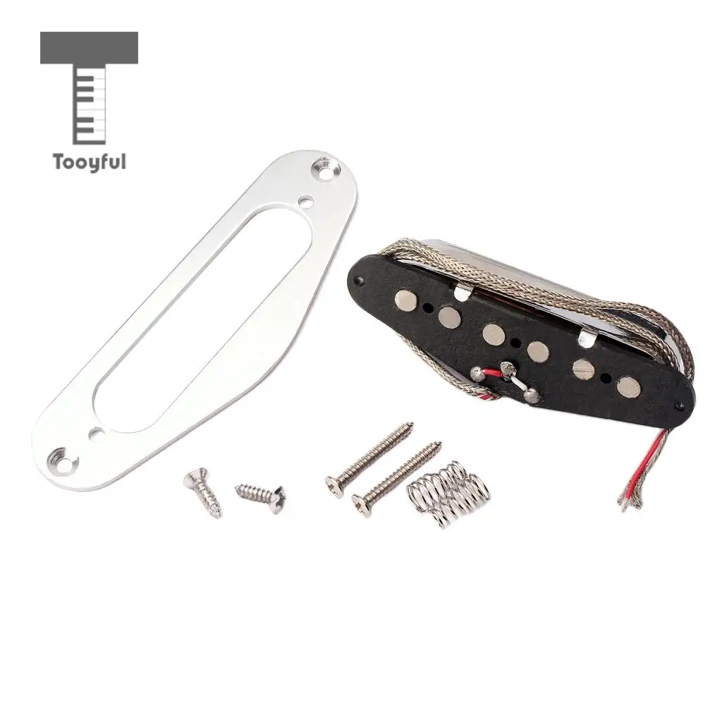 Tooyful Alnico 5 Humbucker Bridge Pickup Set Kit for Pure Vintage TL Telecaster Electric Guitar Parts Accessories