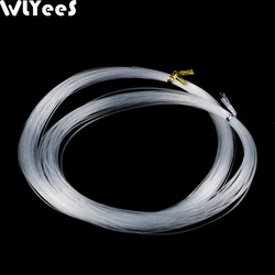 WLYeeS Transparent non-elastic fishing line 0.4-1.0mm Beading hand Cord Beaded wire accessories making for Jewelry handmade DIY