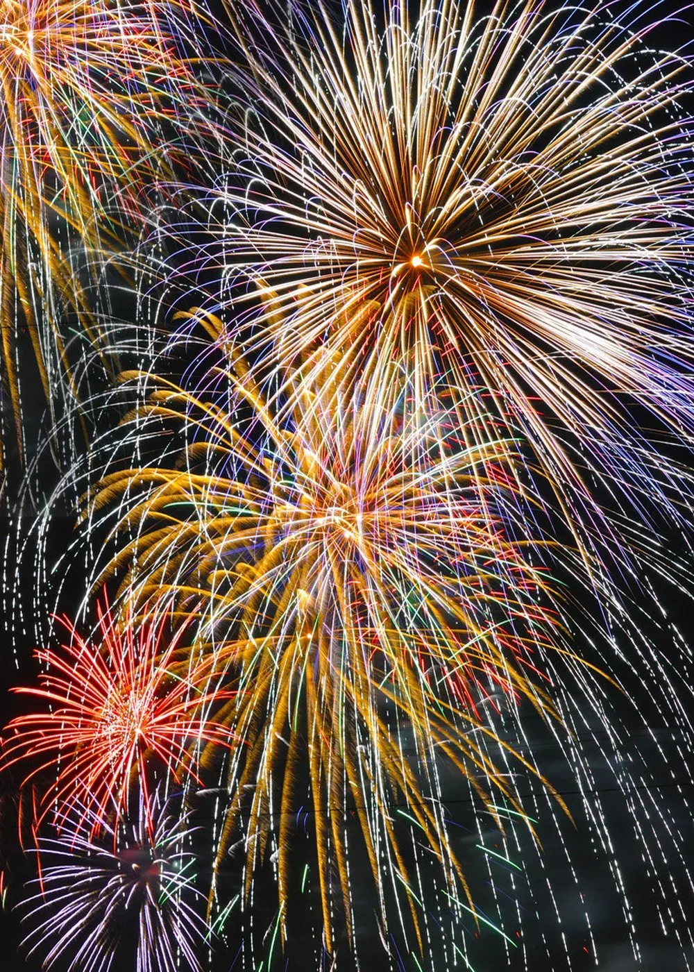 خلفية تصوير ألعاب نارية كابيسكو ، خلفية بوكيه ، ليلة رأس السنة ، عطلة ، للأطفال ، العائلة ، عيد الميلاد ، لالتقاط الصور