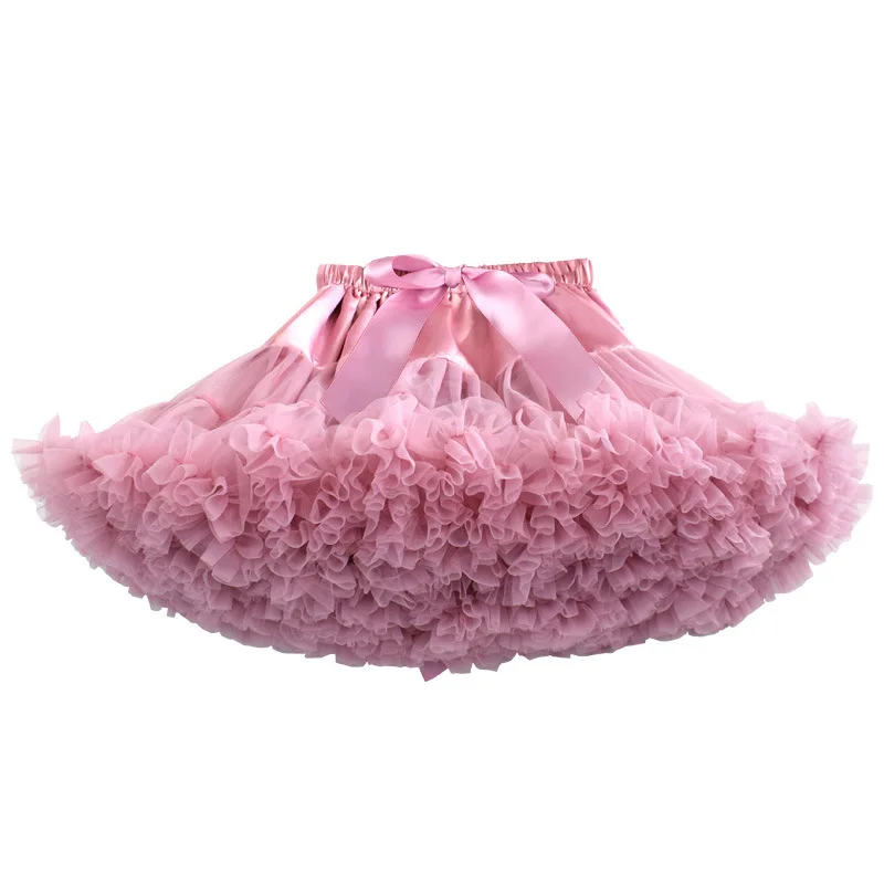 Girls Tutu Ballet Skirt Ballerina Pettiskirt Fluffy Children Ballet Skirts for Party Dance Princess Girl Tulle Clothes Christmas images - 6