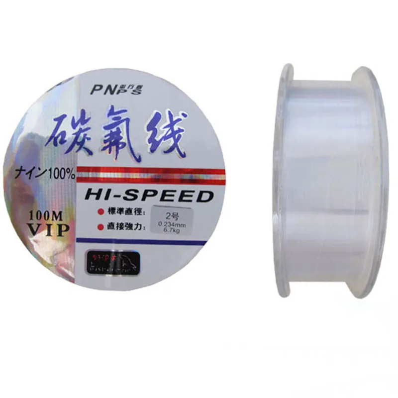 100m Fluorocarbon Fishing Line Transparent Carp Wire Winter Ice Nylon Multifilament Fishing Lines Super Stronger Monofilament