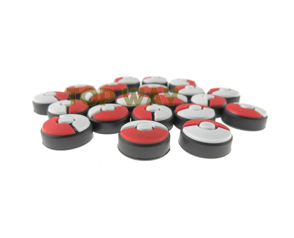 

8PCS Thumb grips Caps For NS Nintend Switch Poke Ball Silicone Non-slip Thumb Grip For Pokeball Handle Button Cap