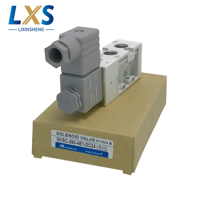 Đài loan MINDMAN Khí Nén Solenoid Van MVSC-260-4E1-DC24V