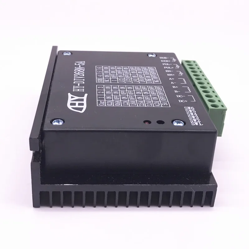 Free Shipping New CNC Single Axis TB6600 HY-DIV268N-5A 0.2 - 5A Two Phase Hybrid Stepper Motor Driver Controller