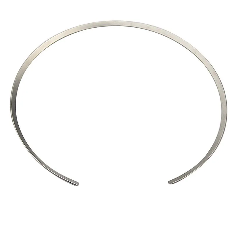 Big Circle Choker Necklace Jewelry European Style Simple Round Choker Statement Jewelry for Women Ladies