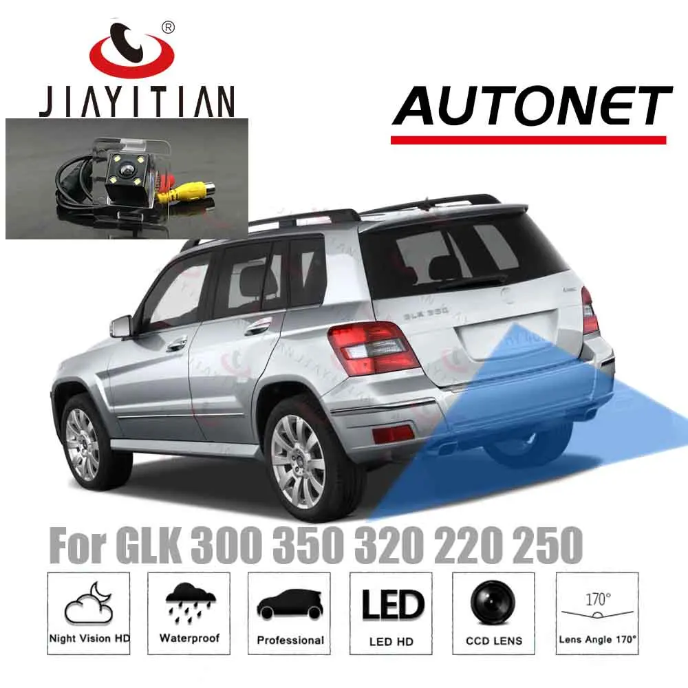 JIAYITIAN kamera tylna kamera dla Mercedes Benz GLK 350 300 250 220 320 AMG 4 matic 2009 ~ 2012 zarezerwowanych obiektów otwór kamery aparat kopii zapasowej