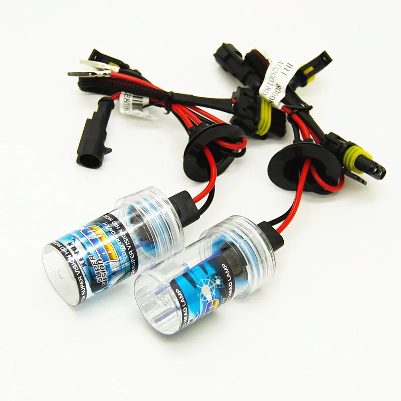 1 kit car xenon 55w 880 881 h7 h11 9005 9006 h1 h3 55w car hid xenon headlight for 12v auto xenon headlamp