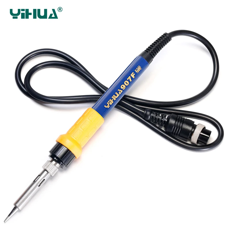 YIHUA 907F Soldering Iron 60W High Power Use For 853AAA Soldering Station Universal Solder Iron Handle High Quality Welding Tool