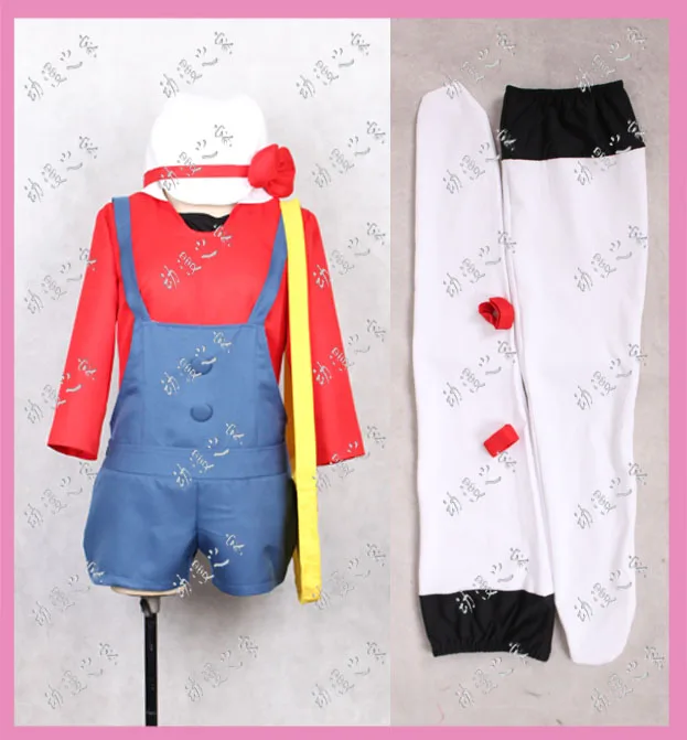 Haruka May Cosplay Costume with hat with bag and socks customized