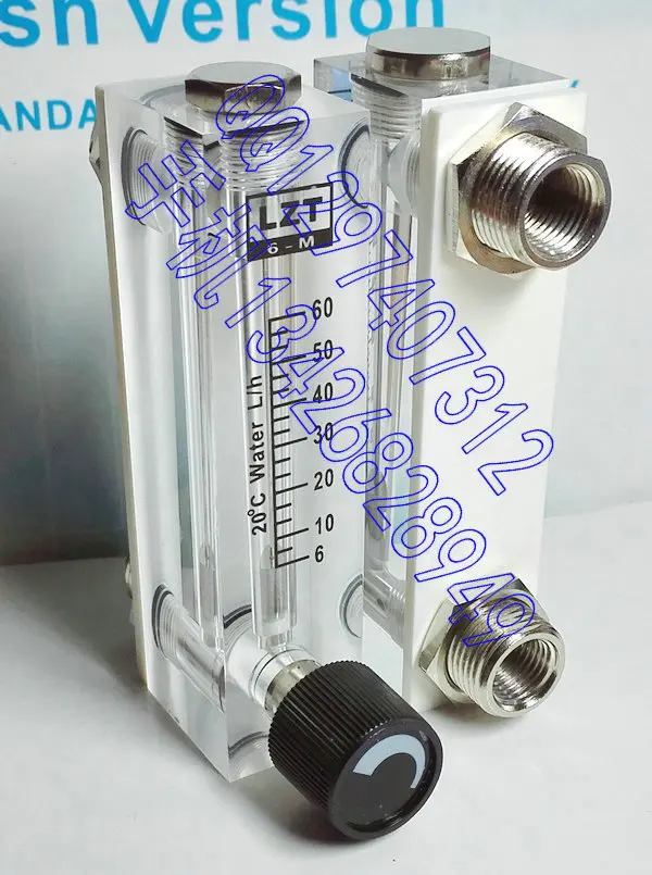 

LZT-6T adjustable panel flow meter flow meter 6-60L/h L / h