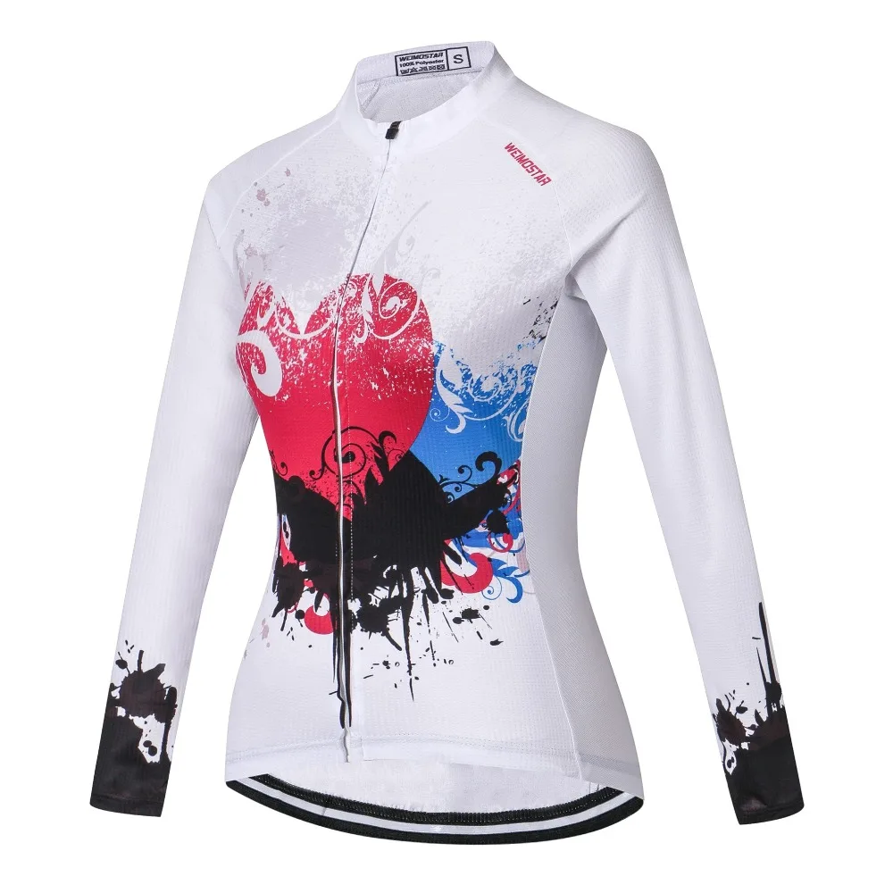 2023 Women Cycling Jerseys Long Sleeve Female MTB Top Bicycle Sportswear Clothing Bike Shirt Cycle Clothes Ropa Ciclismo Maillot